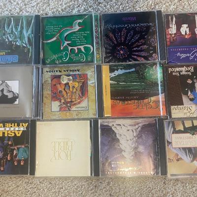 A VARIETY OF CHRISTMAS AND GOSPEL CD’s