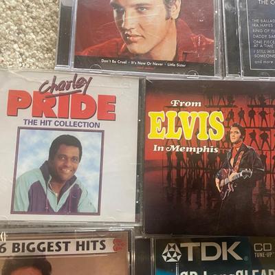 JOHNNY CASH, ELVIS PRESLEY, CONWAY TWITTY, CHARLIE PRIDE & MORE ON CD'S