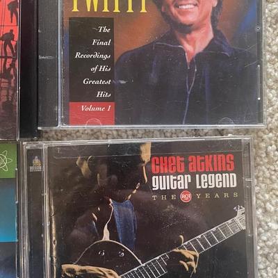 JOHNNY CASH, ELVIS PRESLEY, CONWAY TWITTY, CHARLIE PRIDE & MORE ON CD'S
