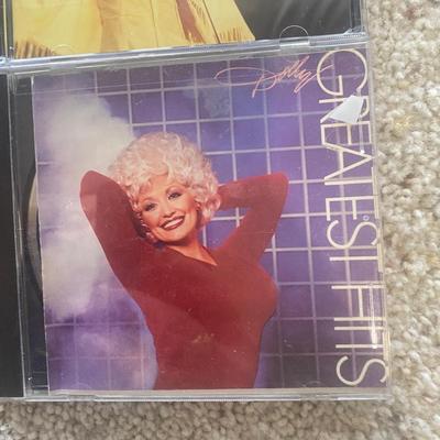 DOLLY PARTON, CONWAY TWITTY, HANK WILLIAMS, ELVIS PRESLEY, AND GEORGE JONES ON CD'S