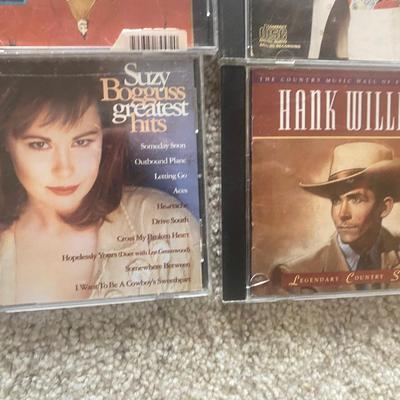DOLLY PARTON, CONWAY TWITTY, HANK WILLIAMS, ELVIS PRESLEY, AND GEORGE JONES ON CD'S