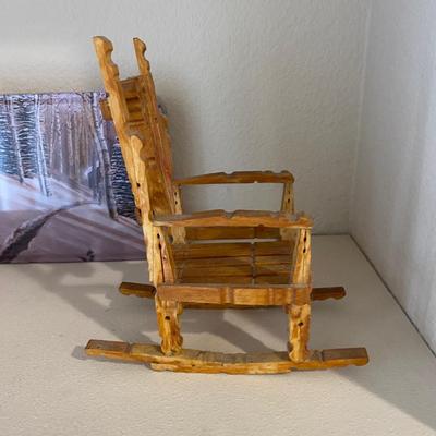 SWEATERS FOR YOUR COKE BOTTLES AND NEAT LITTLE HANDMADE ROCKING CHAIRS BUILT WITH CLOTHES PINS