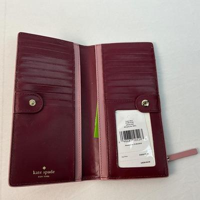 Lot D 176 NWT Kate Spade Tinie Newberry Lane Clutch and Stacy Arbour Hill Wallet
