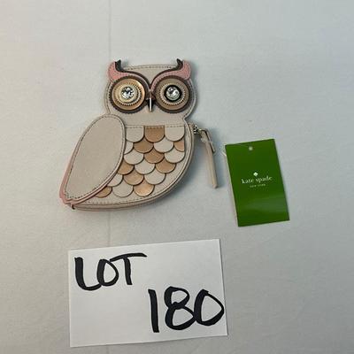 Lot D 180 NWT Kate Spade Blaze A Trail Owl Coin Purse