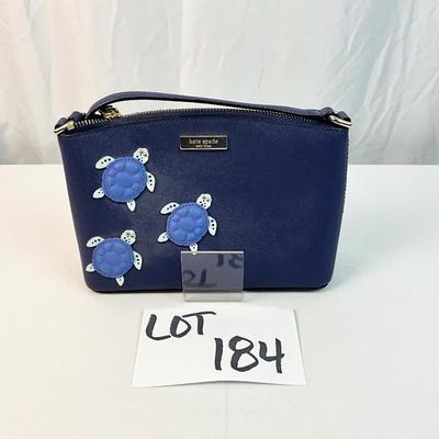 Lot D 184 NWT Rare Kate Spade Under The Sea Millie Turtle Leather Crossbody