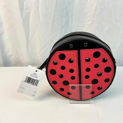 Lot D 185 NWT Kate Spade Micha Turn A Leaf Ladybug Crossbody