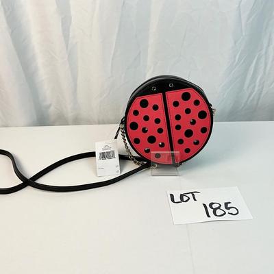 Lot D 185 NWT Kate Spade Micha Turn A Leaf Ladybug Crossbody