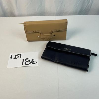 Lot D 186 Kate Spade Leather Wallet Lot