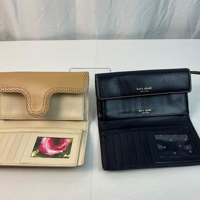 Lot D 186 Kate Spade Leather Wallet Lot