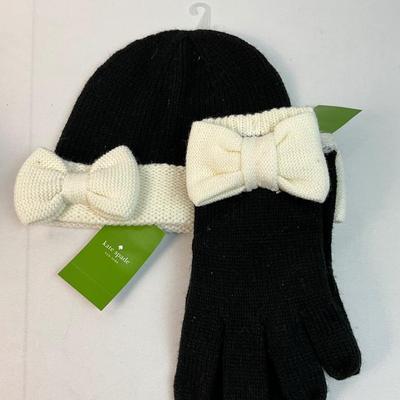 Lot D 187 NWT Kate Spade Earmuffs, Hat, Gloves Lot