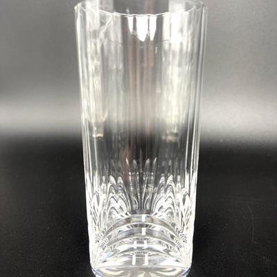 Crystal Pitcher with 4 Crystal Glasses