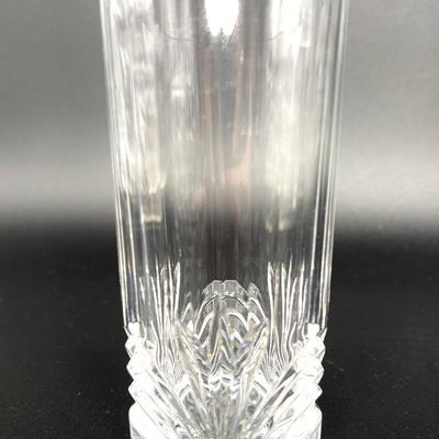 Crystal Pitcher with 4 Crystal Glasses