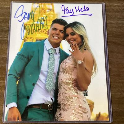 Sammy Guevara & Tay Meleo 8x10 auto graphed