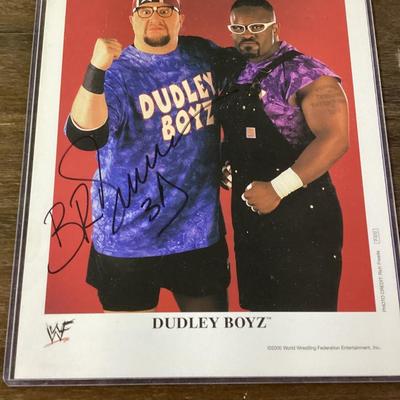 Dudley boys, Bubba Ray autograph
