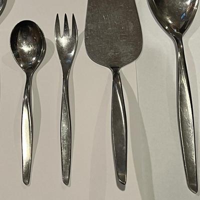 Vintage 34 Pc. BSF INOX Germany 18/8 Flatware Silverware Set