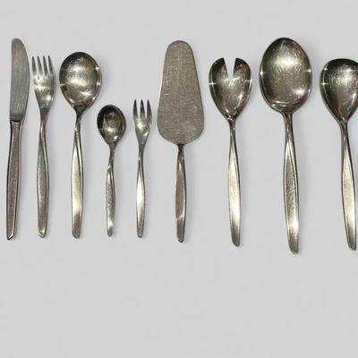Vintage 34 Pc. BSF INOX Germany 18/8 Flatware Silverware Set