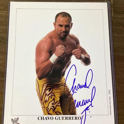 Chavo Guerrero Autograph