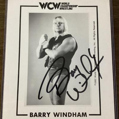 Barry Windham autograph