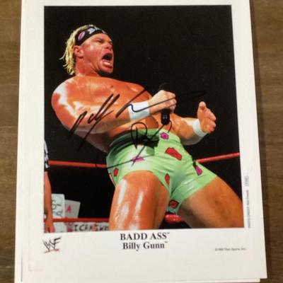 Billy Gunn Autograph