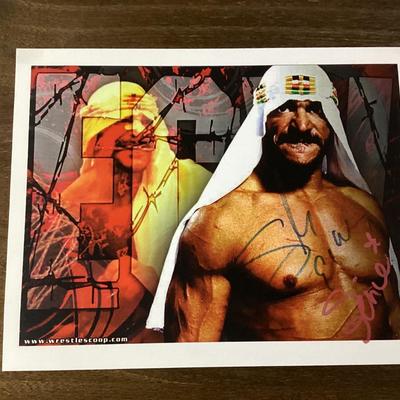 Sabu autograph