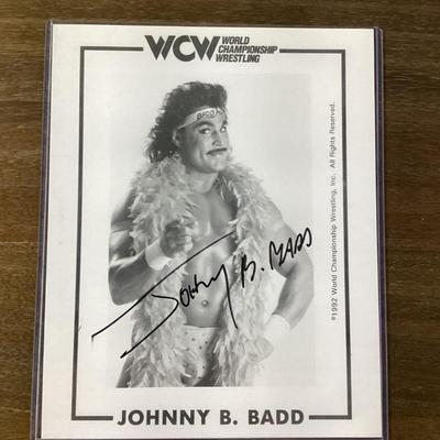Johnny B Badd Autograph