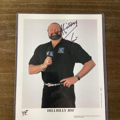 Hillbilly Jim autograph