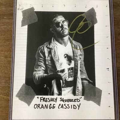 Orange Cassidy autograph