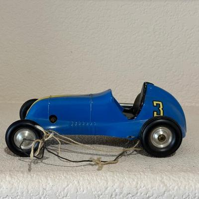 ROY COX THIMBLE DROME CHAMPIONSHIP RACER TOY TETHER RACE CAR # 3