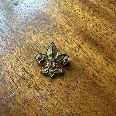 MEMBERSHIP EMBLEM AND PIN OF THE BOY SCOUTS CLUB