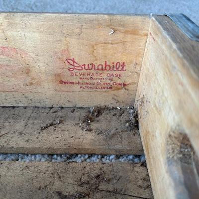 PEPSI COLA WOODEN CRATE