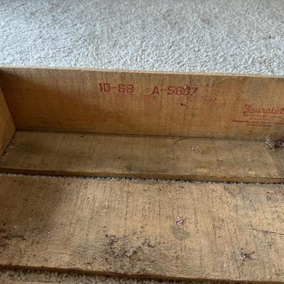 PEPSI COLA WOODEN CRATE
