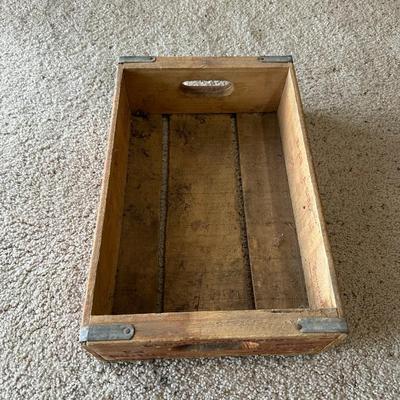 PEPSI COLA WOODEN CRATE