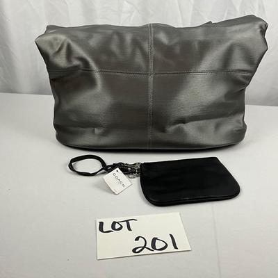 Lot D 201 NWT Elizabeth ArdenCo. Tote Bag Coach Coin Purse