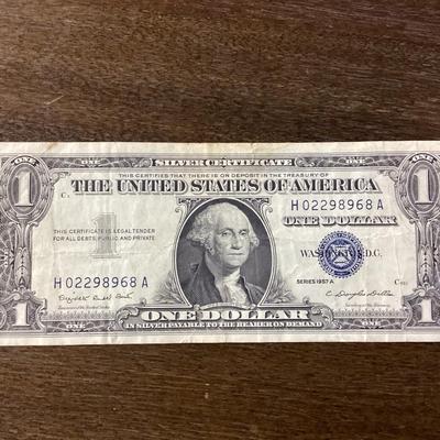 $1 silver certificate