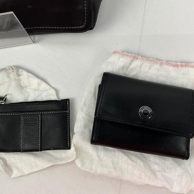 Lot E 207 Coach Leather Shoulder Bag NWT Coach Coin Purse Coach Wallet