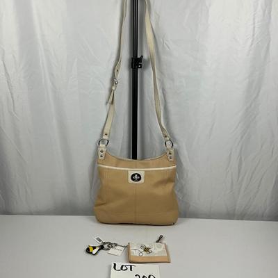 Lot E 209 Vintage Coach Shoulder Bag NWT Coach Keychain Coin Purse