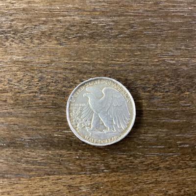 1943 standing liberty half dollar