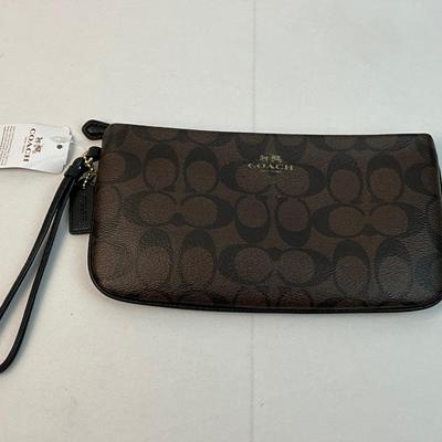Lot E214 Vintage Coach Peyton Cora Dome Satchel and NWT Coach Wristlet