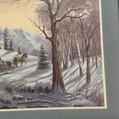 WINTER SUNRISE BY CARL VALENTE