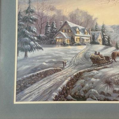 WINTER SUNRISE BY CARL VALENTE