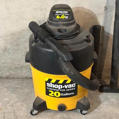 20 GALLON CONTRACTOR SERIES SHOP VAC