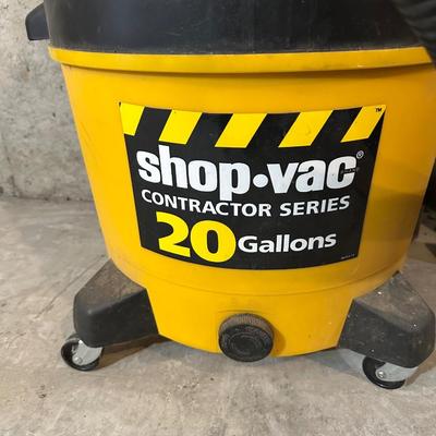 20 GALLON CONTRACTOR SERIES SHOP VAC