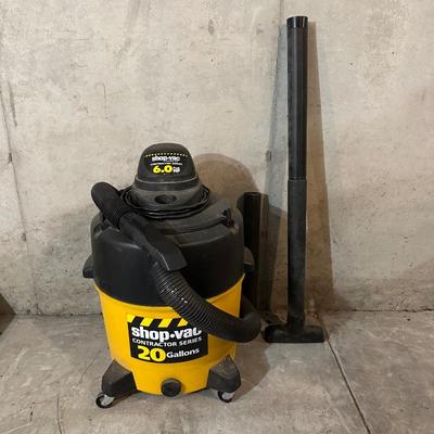 20 GALLON CONTRACTOR SERIES SHOP VAC