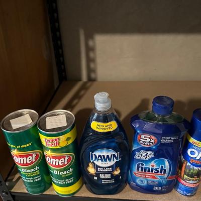 FULL OR NEARLY FULL CLEANING PRODUCTS & OTHER CHEMICALS