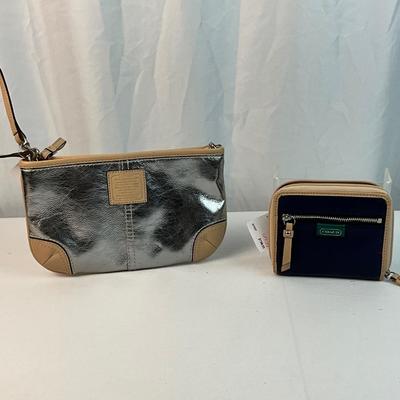 Lot E 229 NWT Coach Wristlet and Bi-Fold Wallet
