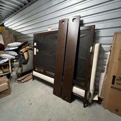 King Hickory Chair Brand Suzanne Kasler Collection ‘Candler’ Headboard, Footboard and Side Rails (1018CL-RG)