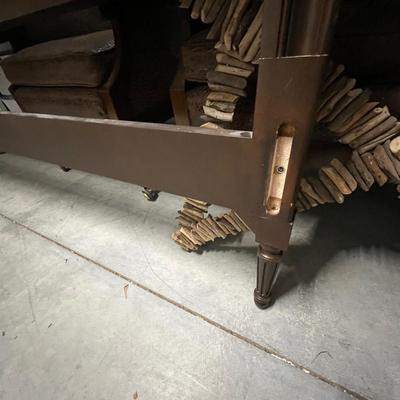 King Hickory Chair Brand Suzanne Kasler Collection ‘Candler’ Headboard, Footboard and Side Rails (1018CL-RG)