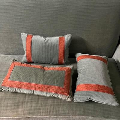 Matching Pair of Charles Stewart Company Sofas (1018B-RG)