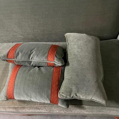 Matching Pair of Charles Stewart Company Sofas (1018B-RG)