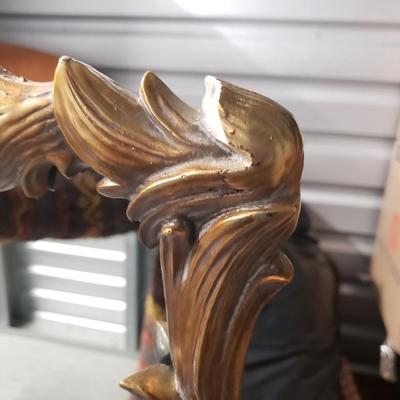 Metal and Resin Ornate Mirror (1020BR-KD)